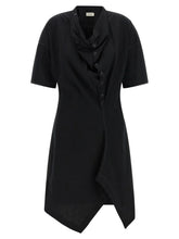Lemaire Black Cotton Midi Dress