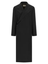 Lemaire Blue Wool Coat