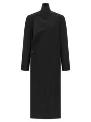 Lemaire Blue Wool Coat