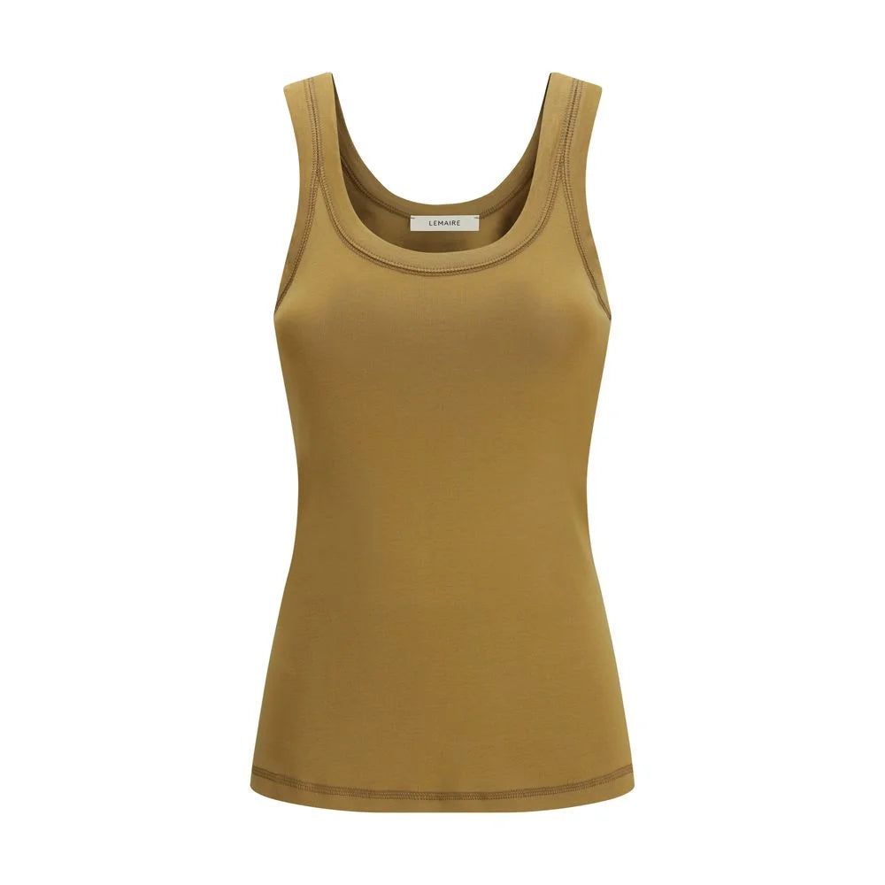 Lemaire Brown Cotton Top - S