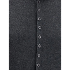 Lemaire Gray Wool Cardigan - L
