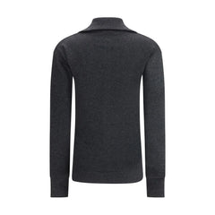 Lemaire Gray Wool Cardigan - L