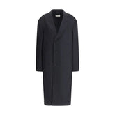 Lemaire Gray Wool Coat - S