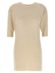 Lemaire White Acetate Short Dress - M