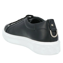 Les Hommes Black Calfskin Men Sneaker - Sneakers