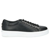 Les Hommes Black Calfskin Men Sneaker - Sneakers