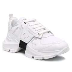 Les Hommes White Calfskin Men Sneaker - EU42/US9 - Sneakers