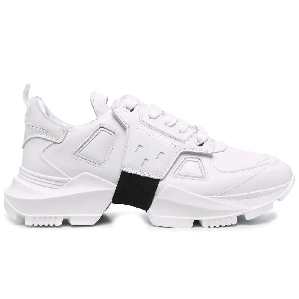 Les Hommes White Calfskin Men Sneaker - EU42/US9 - Sneakers