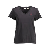 Levi’s Black Cotton Women T-Shirt - XS - T-Shirts
