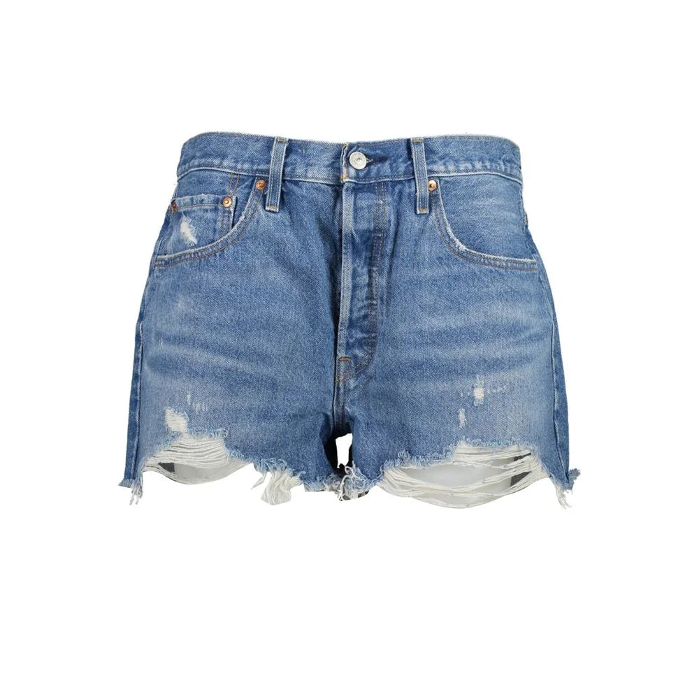 Levi’s Blue Cotton Women Jeans - W24 - Denim Shorts