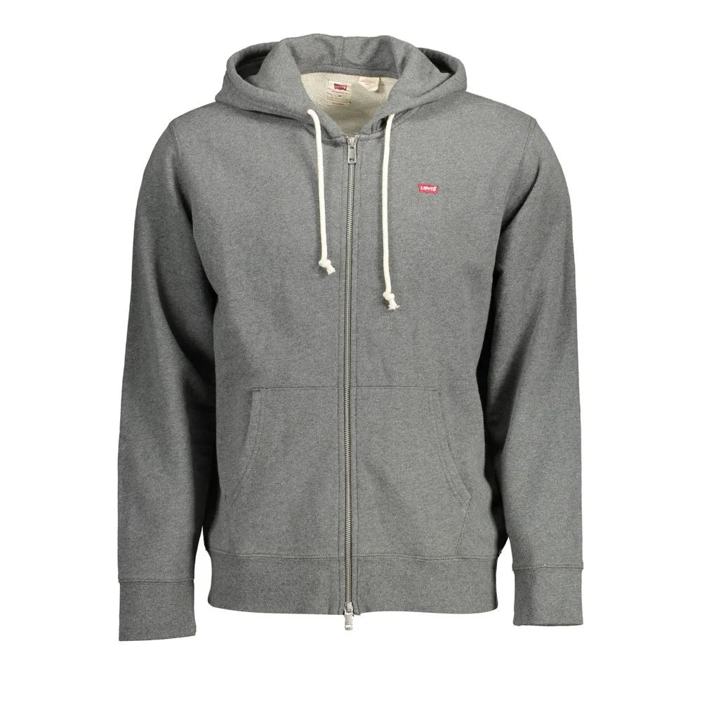 Levi’s Gray Cotton Men Sweater - XXL - Hoodies