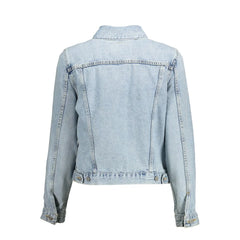 Levi’s Light Blue Cotton Women Jacket - Trucker Jackets