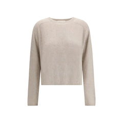 Lisa Yang Beige Cashmere Sweatshirt - 1