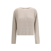 Lisa Yang Beige Cashmere Sweatshirt