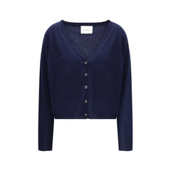 Lisa Yang Blue Cashmere Cardigan - 2