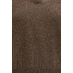 Lisa Yang Brown Cashmere Sweatshirt - 2
