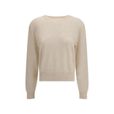 Lisa Yang Cream Fleece Wool Sweatshirt