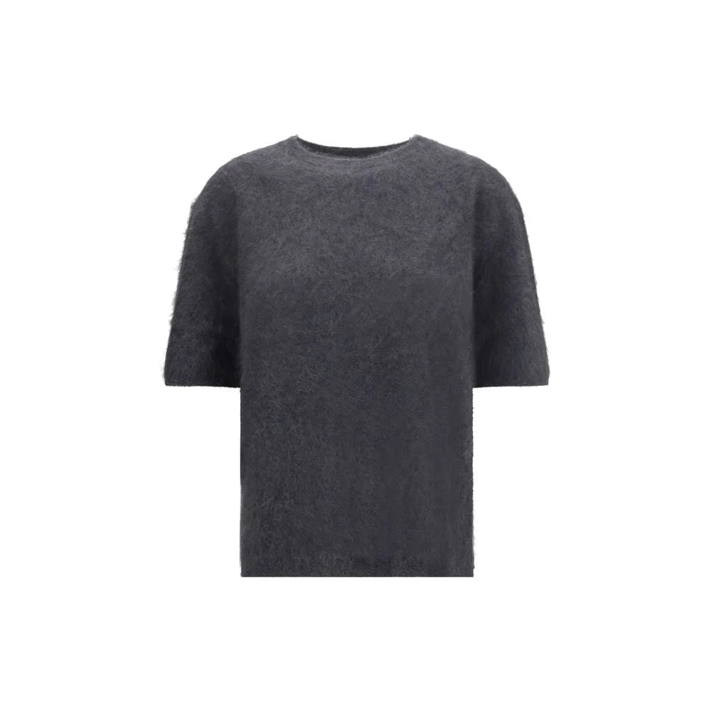 Lisa Yang Gray Cashmere Cashmere Sweater
