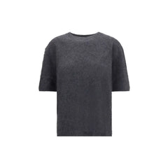 Lisa Yang Gray Cashmere Cashmere Sweater