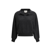 Lisa Yang Gray Cashmere Sweatshirt - 1
