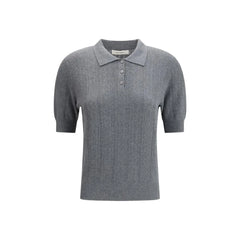 Lisa Yang Gray Cotton Dress Shirt