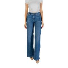 Liu Jo Blue Cotton Bootcut Jeans