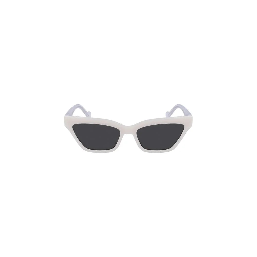 Liu Jo White Injected Women Sunglass - Sunglasses