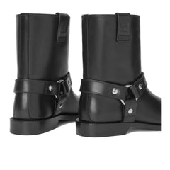 Loewe Black Calfskin Ankle Boots - EU40/US7