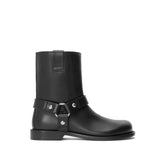 Loewe Black Calfskin Ankle Boots - EU40/US7