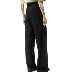 Loewe Black Cotton Casual Pants - 42