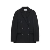Loewe Black Mohair Coat - 42
