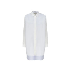 Vestido de Algodón Blanco Loewe - 40