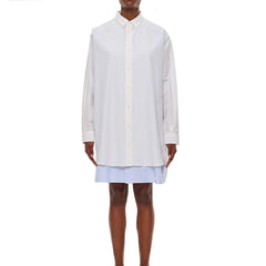 Vestido de Algodón Blanco Loewe - 40