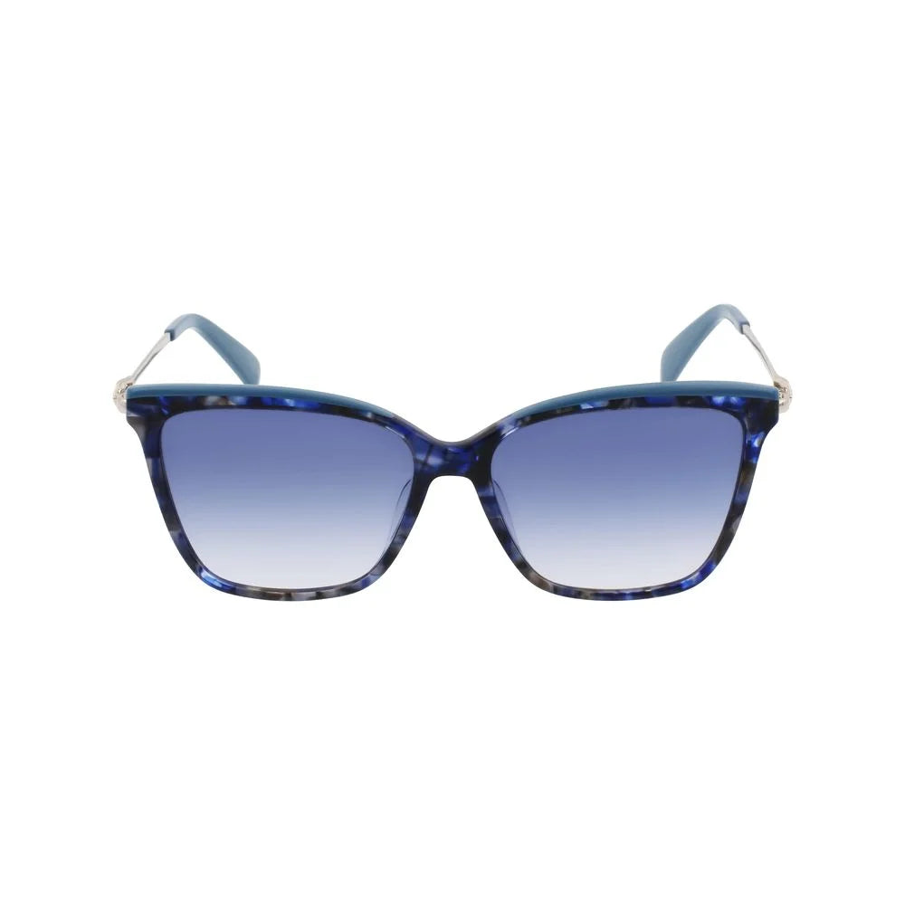 Longchamp Blue Acetate Sunglasses - Sunglasses