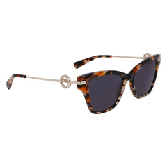 Longchamp Brown Acetate Sunglasses - Sunglasses
