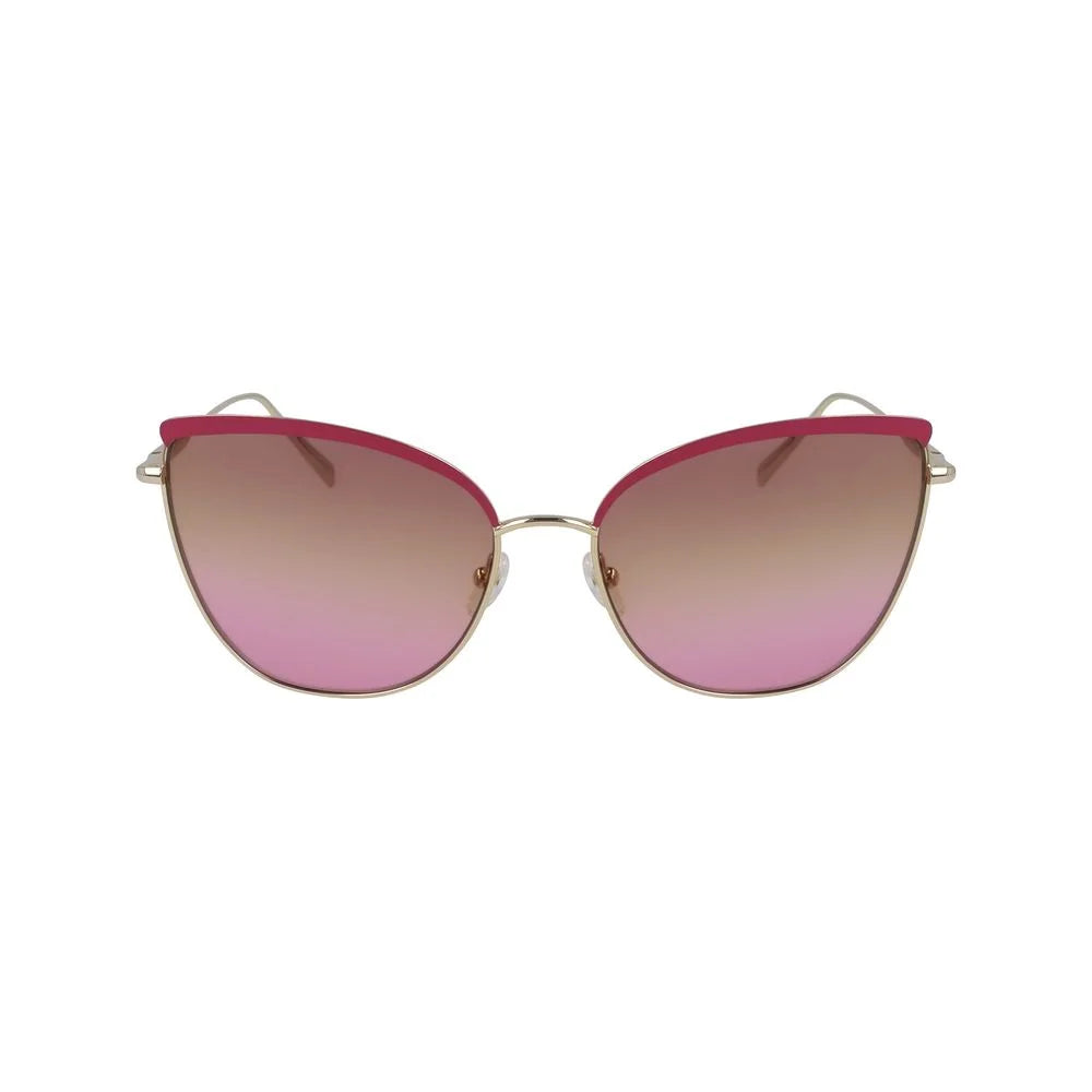 Longchamp Gold Metal Sunglasses - Sunglasses