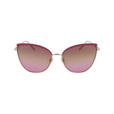 Longchamp Gold Metal Sunglasses - Sunglasses