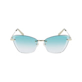 Longchamp Gold Metal Sunglasses - Sunglasses