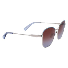 Longchamp Gray Metal Sunglasses - Sunglasses