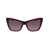 Longchamp Red Acetate Sunglasses - Sunglasses