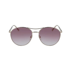 Longchamp Yellow Metal Sunglasses - Sunglasses