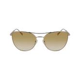 Longchamp Yellow Metal Sunglasses - Sunglasses