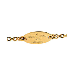 Louis Vuitton Gold Metal Necklace - One Size
