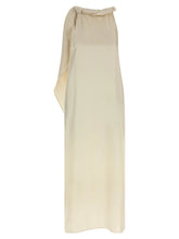 Loulou De Saison Vestido Midi de Seda Bege