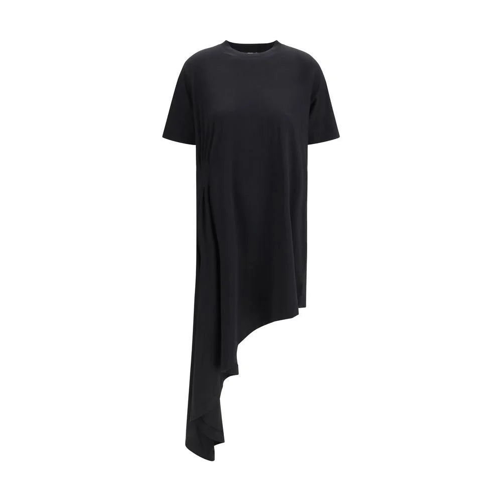Loulou De Saison Black Cotton Casual Dress