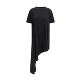 Loulou De Saison Black Cotton Casual Dress