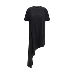 Loulou De Saison Black Cotton Casual Dress