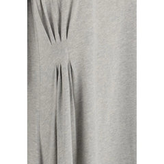 Loulou De Saison Gray Cotton Casual Dress
