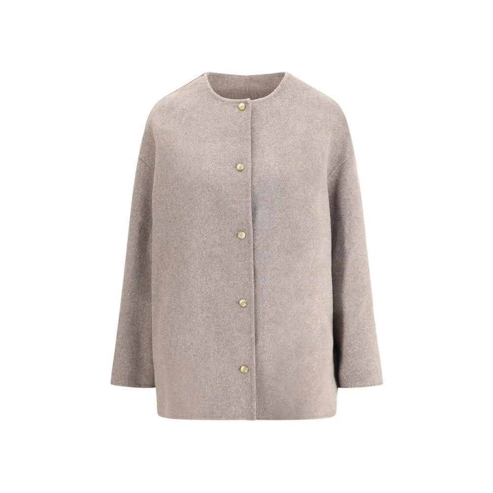 Loulou De Saison Gray Wool Coat - IT36 | XS