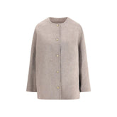 Loulou De Saison Gray Wool Coat - IT36 | XS